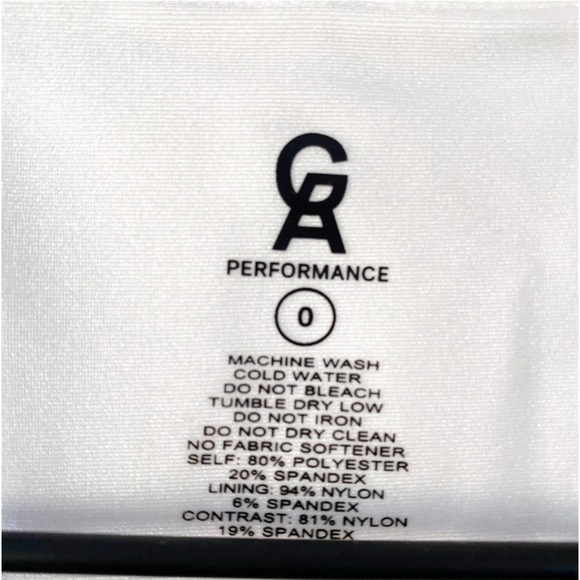 GOOD AMERICAN The Core Power Navy Sports Bra NWT Workout Athletic - Picture 9 of 9